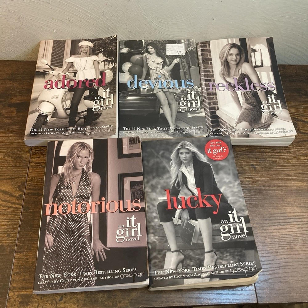 An It Girl Novel Cecily Von Ziegesar 5 Books Lot Gossip Girl